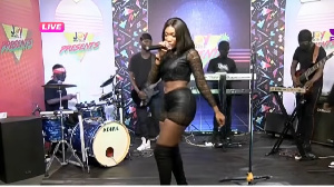 Songstress Wendy Shay performs at virtual concert