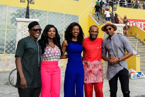 Yvonne Okoro, and casts of the movie