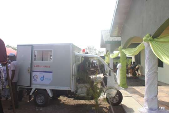 The tricycle ambulance