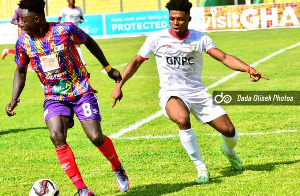 Hearts of Oak played against Karela United