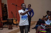 Poet and spoken word artist, Oswald Okaitei