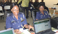 A section of Police officers paying their TV Licence fees