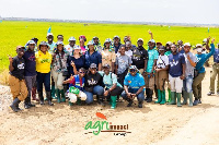 The Mastercard Foundation and Agri-Impact Limited visited sites of the HAPPY Programme