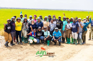 The Mastercard Foundation and Agri-Impact Limited visited sites of the HAPPY Programme