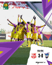 Medeama finished the group stage campaign at the bottom of Group D