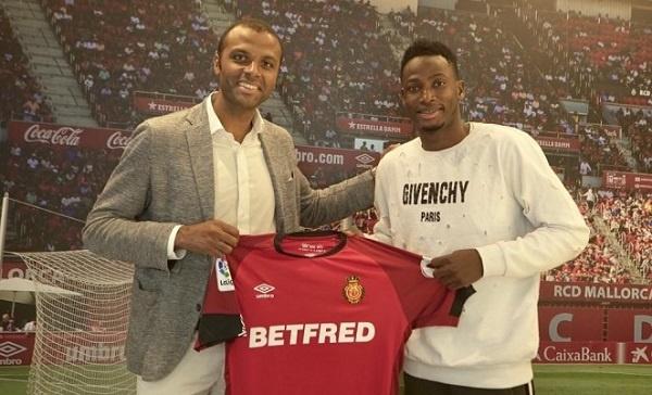 Baba Rahman has joined Mallorca on loan