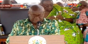 President Akufo-Addo addressing the gathering