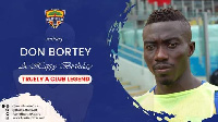 Former Accra Hearts of Oak forward, Bernard Don Bortey