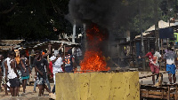 Residents protest after ransacking a half-built makeshift hospital for the coronavirus treatment