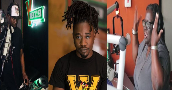 [L-R]: DJ Snoop, Joel Orleans, MsNaa have had their contracts terminated