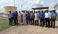 Mr. Edwin Provencal, MD of BOST and others in a group photograph