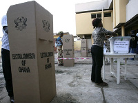 File photo of a voting centre