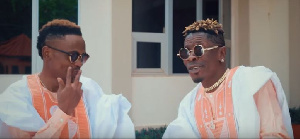 Maccasio has released a GHC40k visual featuring Shatta Wale