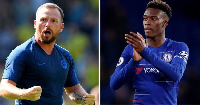 Callum Hudson-Odoi and Jody Morris