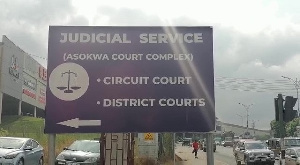 Judicial service at Asokwa