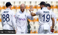 Jack Leach took his 27th lbw out of 132 Test wickets