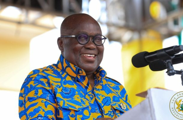 Nana Addo Dankwa Akufo-Addo is the President of Ghana