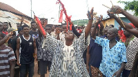 Residents of Manya Kpongwunor in the Lower Manya Krobo demonstrated against ECG prepaid metering