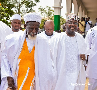 Veep Bawumia with National Chief Imam, Sheikh Dr Osman Nuhu Sharabu