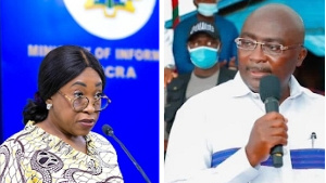 Shirley Ayorkor Botchwey and Dr. Mahamudu Bawumia