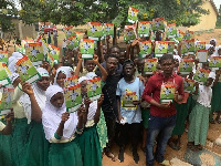 The donation exercise was done at the Nahadatu Islamic School