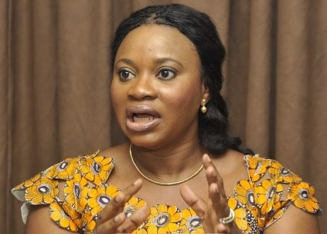 Chair of the Electoral Commission, Mrs. Charlotte Osei