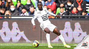 Ghana's Kamaldeen Sulemana was on target for Rennes