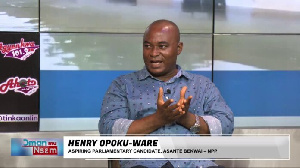 Henry Opoku-Ware is aspiring to be parliamentary candidate for Asante Bekwai