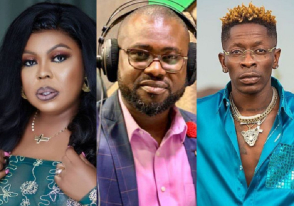 Afia Schwarzenegger, Abeiku Santana and Shatta Wale were among those present in the meeting with IGP