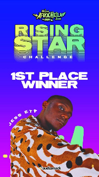 Jess ETA, a Nigerian producer, singer and songwriter emerged the winner