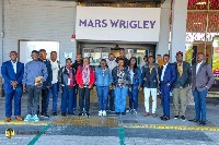 Ghana's top cocoa farmers at Mars Wrigley