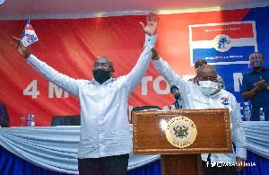 President Nana Addo Dankwa Akufo-Addo with Vice President Dr. Mahamudu Bawumia