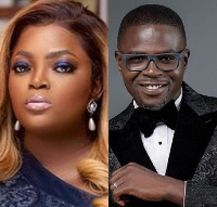 Funke Akindele and her husband, JJC Skillz