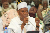 Minister for Inner City and Zongo Development, Alhaji Boniface Abubakar Saddique