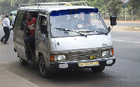 Public transport popularly known as trotro