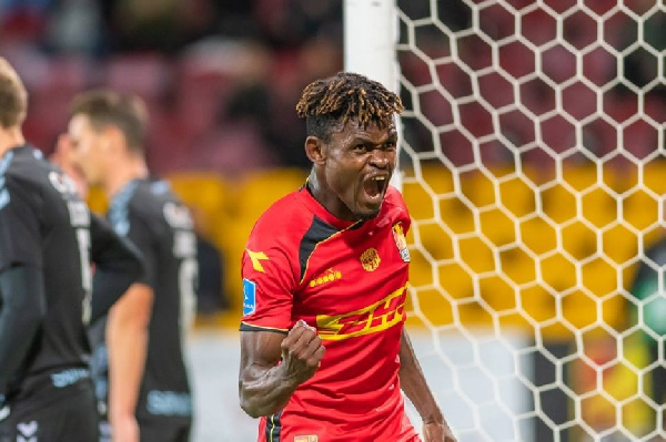 Donyoh has scored eight league goals this season for Nordsjaelland