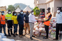 ZEN Petroleum has donated relief items to victims of the Bogoso explosion