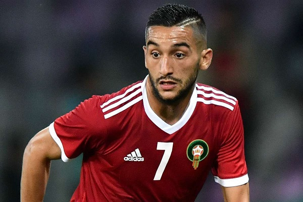 Hakim Ziyech of Morocco