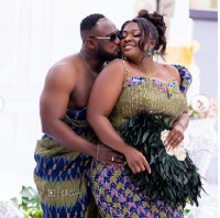 Frank Badu and wife, Tracey Boakye