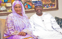 Vice President Dr Mahamudu Bawumia and his wife, Hajia Samira Bawumia