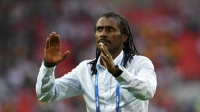 The head coach of Senegal, Aliou Cisse