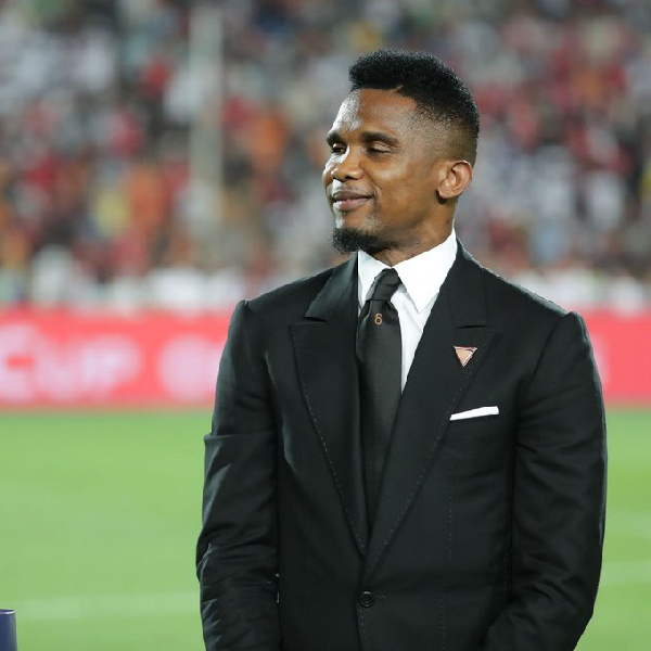 Cameroonian Football Federation president, Samuel Eto'o