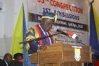 Chancellor, the University of Cape Coast, Dr. Sir Sam Esson Jonah