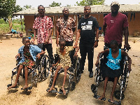 LiftUs Foundation presented wheelchairs to 3 physically challenged women