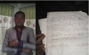 The late Headteacher and the alleged suicide note