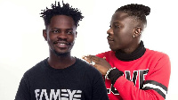 Musicians Fameye and Stonebwoy