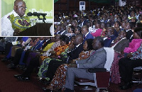 President Akufo-Addo addressing the gathering