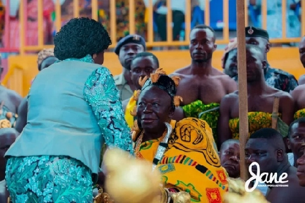 Otumfuo and Prof Opoku Agyeman