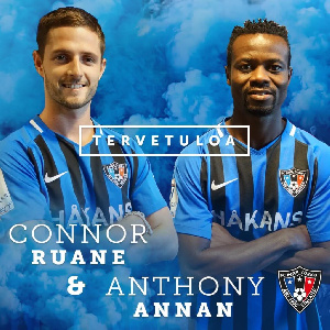 Annan was unveiled on Friday together with British Conor Ruane