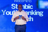 Kwamina Asomaning, CEO of Stanbic Bank Ghana